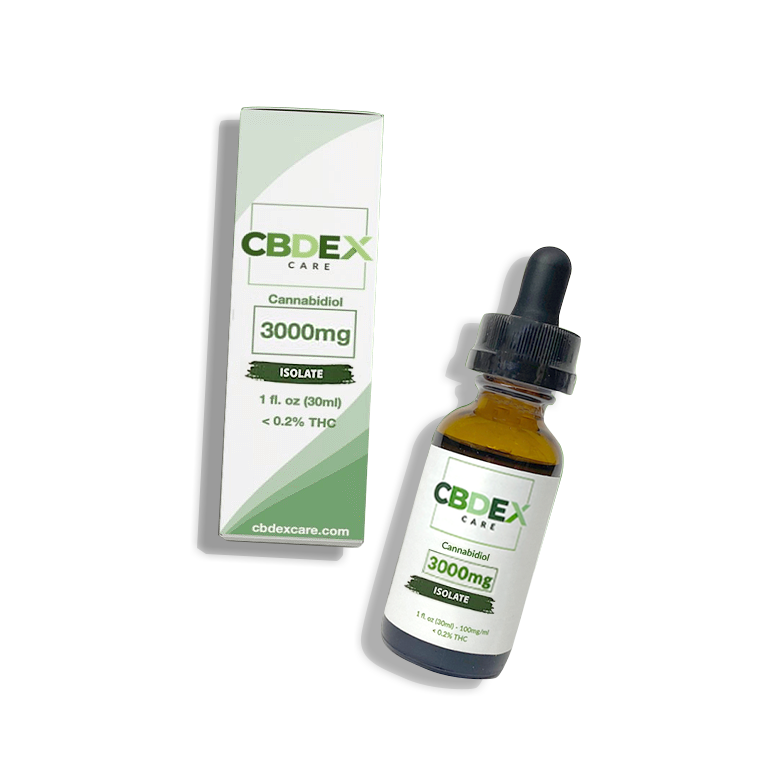 CBDEX CARE ISOLATE 3000MG - 30ml